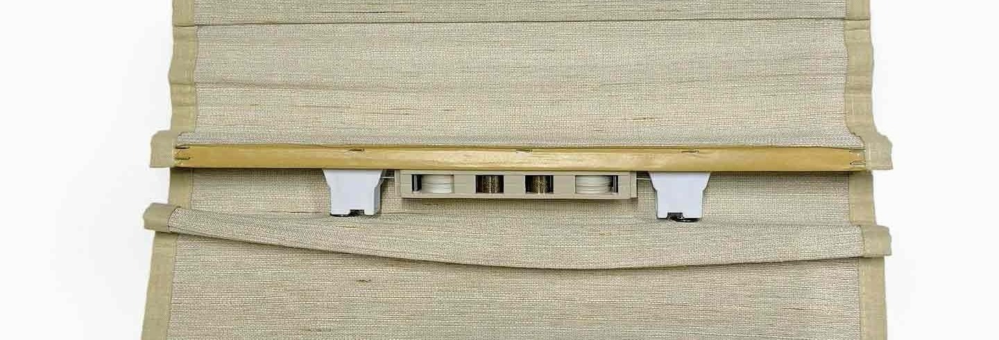 The Flat-Mount Cordless Spring System for Fabric Roman Blinds | Dosron The Flat-Mount Cordless Spring System for Fabric Roman Blinds | Dosron