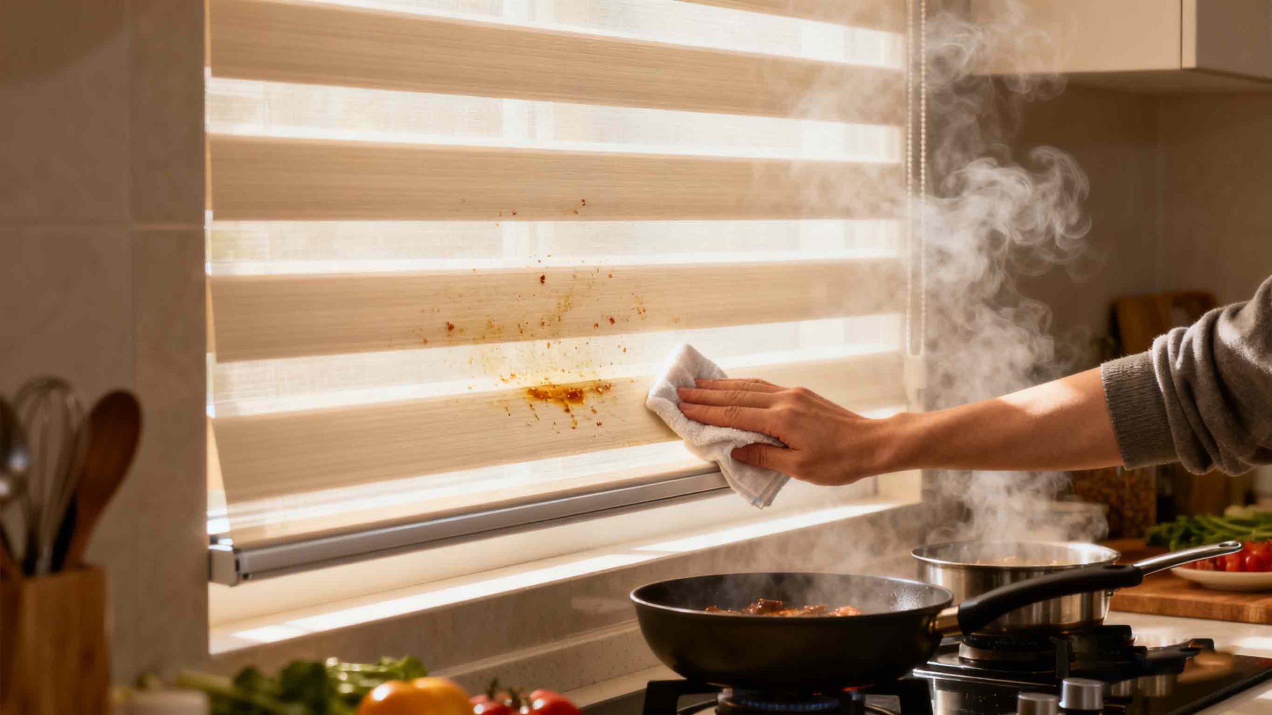 Cordless Zebra Blinds - Easy Lift Spring System | Dosron