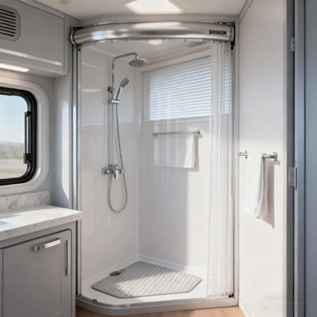 Application of cordless roller blinds for RVs Application of cordless roller blinds for RVs