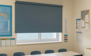 Cordless Blind in Classroom Cordless Blind in Classroom