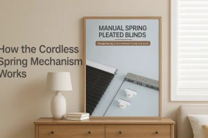 Customized Size Pvc Shutters Blinds Venetian Window Covering Spring Parts For Bedroom | Dosron Cordless-Spring-Mechanism-for-Bedroom