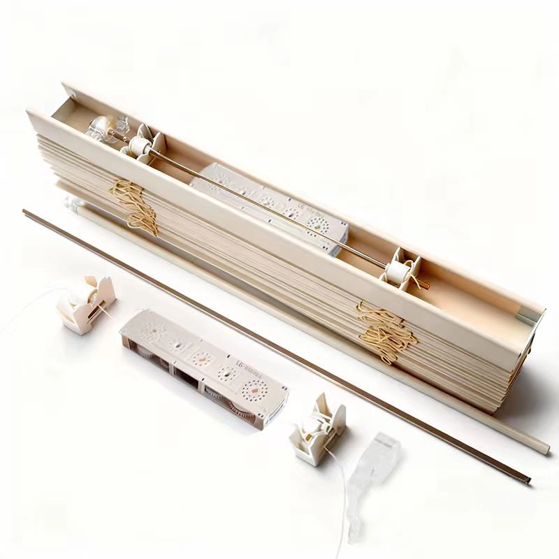 Modern Wholesale Bamboo Wood Roller Blinds Spring Kit Mechanism
