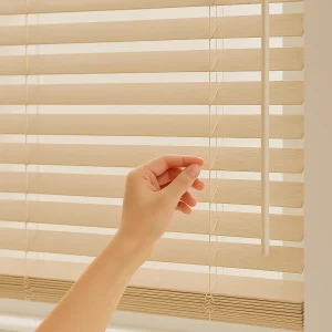 Close-up of the Venetian Blind Cordless Venetian Blind