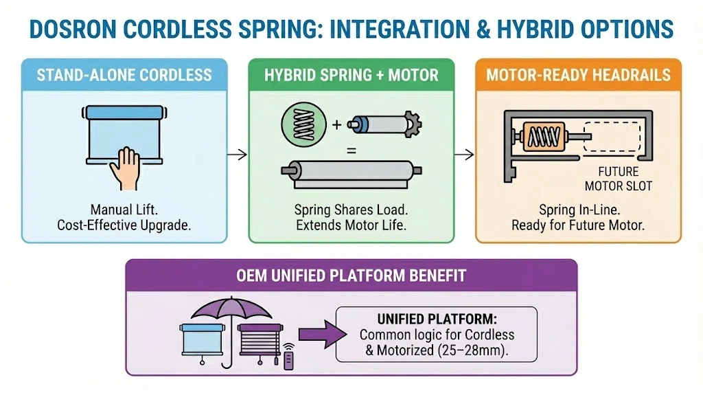 Dosron Cordless Spring Dosron Cordless Spring