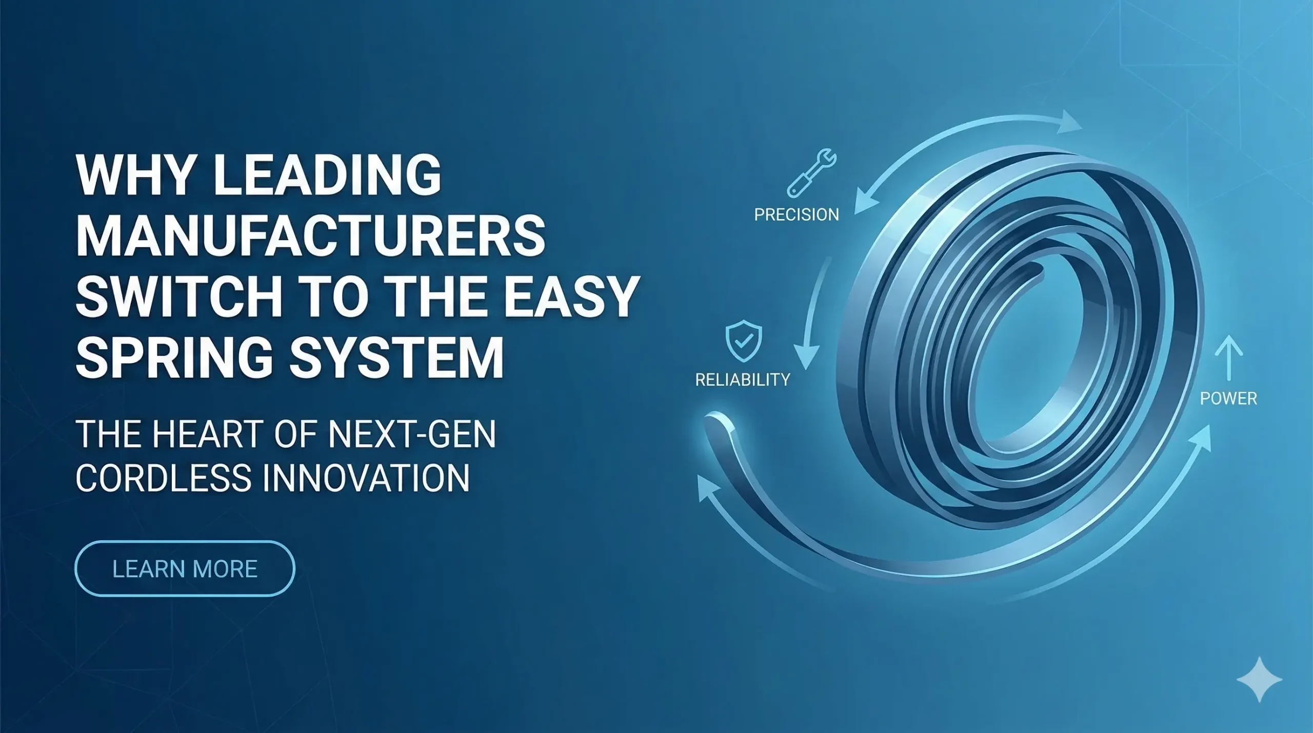 Why Are Leading Manufacturers Switching to the Easy Spring System for Their Next-Gen Products? | Dosron