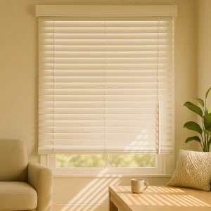 Faux Wooden Blind Scene