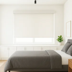 Light Beige Cordless Blind Scene