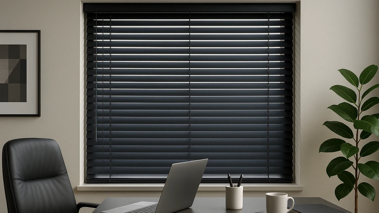 Venetian Blind in Office