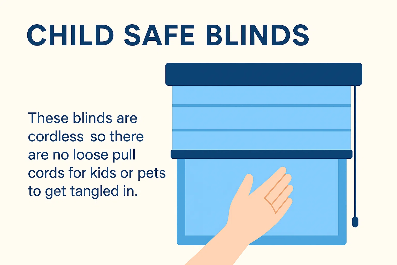 Retail Associate Explaining Cordless Child Safe Blind to U.S. Couple