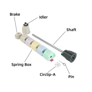 Cordless Spring Drive R38L Cordless Spring Drive for Zebra Blinds
