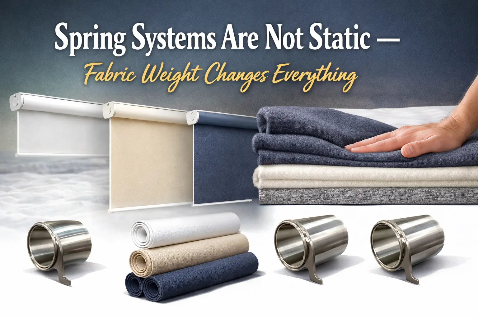 Spring Systems Are Not Static Spring Systems Are Not Static