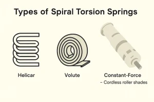 Types-of-Spiral-Torsion-Springs