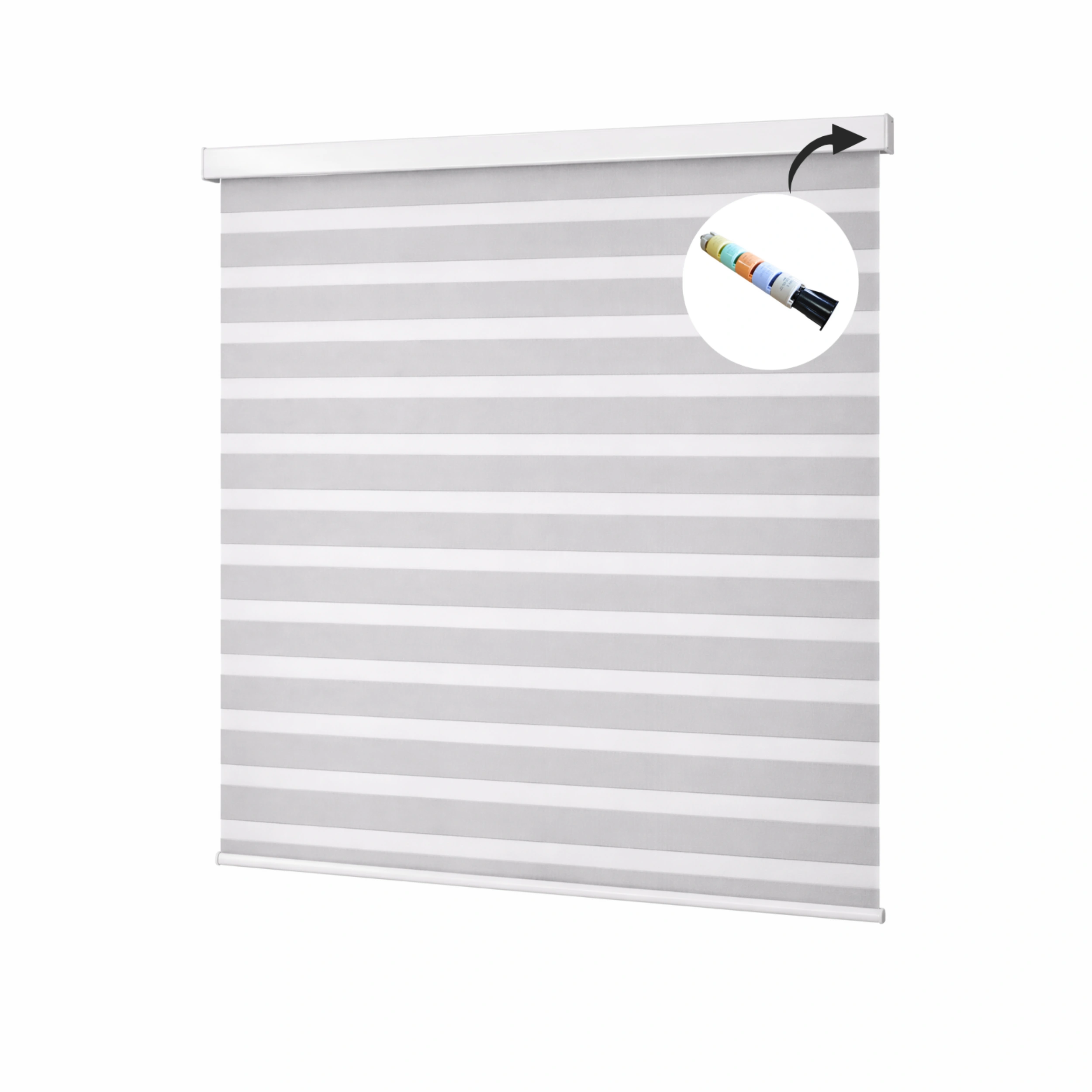 Zebra Blind and Spring System