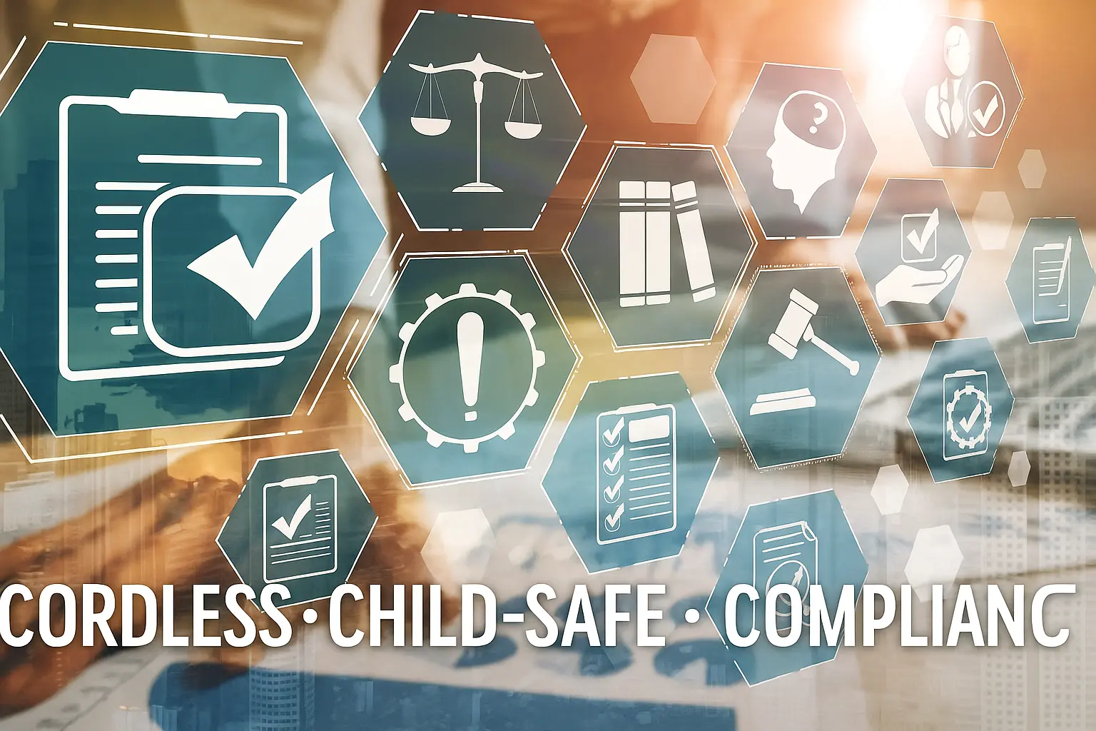 ANSI/WCMA A100.1-2022 defines cordless safety for window coverings—technical guide to spring systems, CPSC testing, and DOSRON hybrid innovation.
