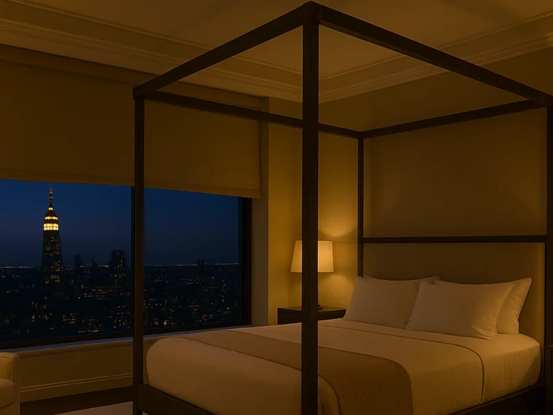 Cordless Blind in Luxurious Penthouse Cordless Blind in Luxurious Penthouse