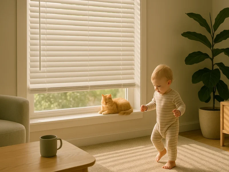 Faux Wood Blind Scene Faux-Wood-Blind-Scene