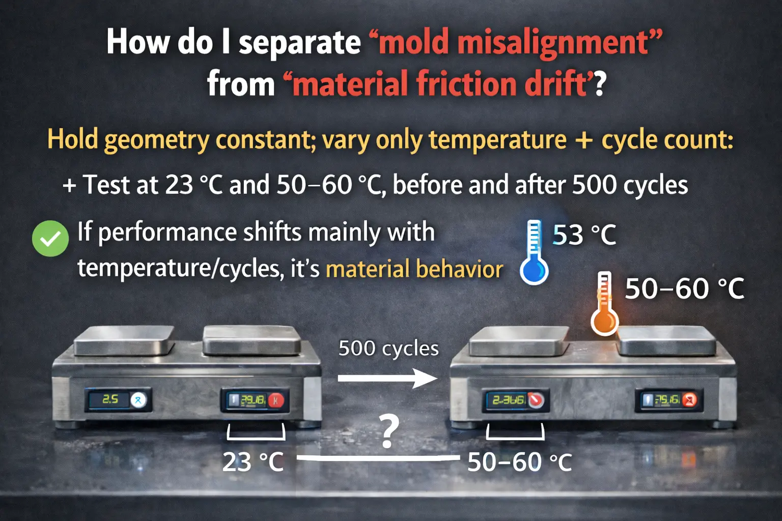 mold misalignment from material friction drift mold misalignment from material friction drift